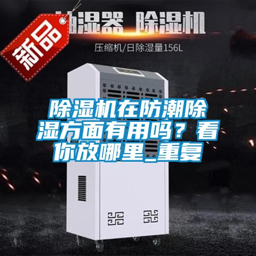 除濕機(jī)在防潮除濕方面有用嗎？看你放哪里_重復(fù)