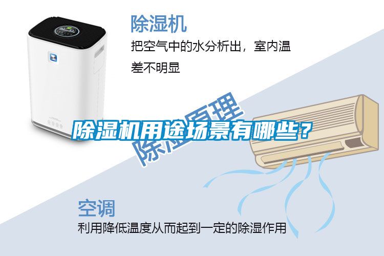 除濕機用途場景有哪些？