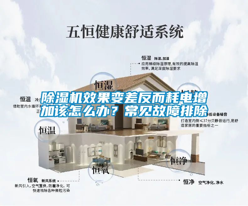 除濕機(jī)效果變差反而耗電增加該怎么辦？常見故障排除