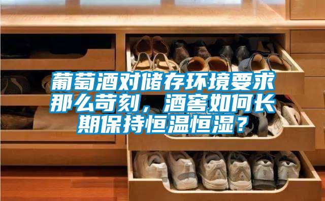 葡萄酒對(duì)儲(chǔ)存環(huán)境要求那么苛刻，酒窖如何長(zhǎng)期保持恒溫恒濕？