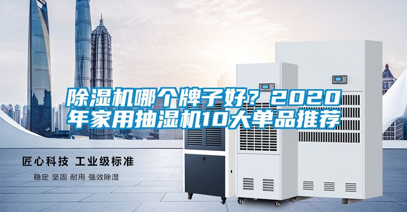 除濕機哪個牌子好？2020年家用抽濕機10大單品推薦